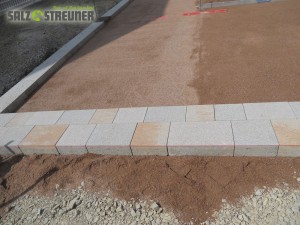 Die neuen Steine liegen