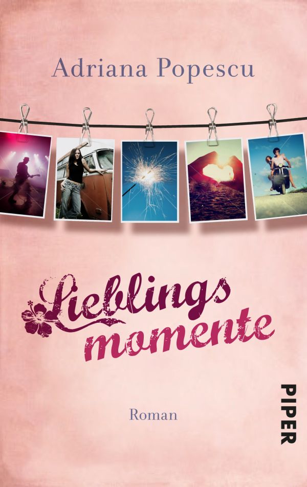 Buchcover Lieblingsmomente // Adriana Popescu