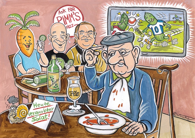 Die Gurke des Monats Voehls Welt