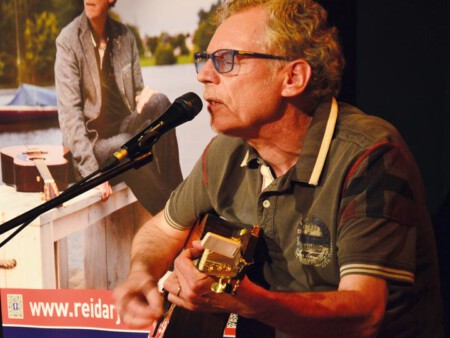 Reidar Jensen im Bahnhof Bad Salzuflen