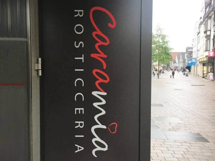 Eingang Caramia Rosticceria