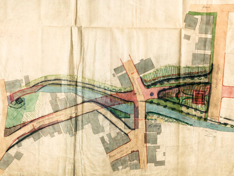 Planung Dammstrasse Muehlenstrasse Steege