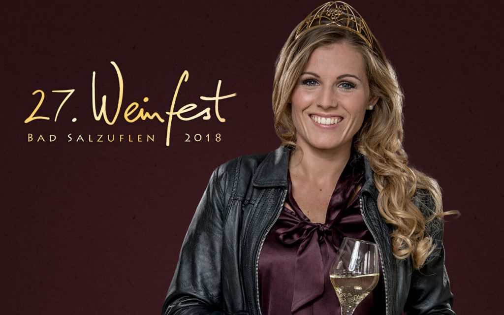 Weinprinzessin Laura Lahm, Weinfest Bad Salzuflen