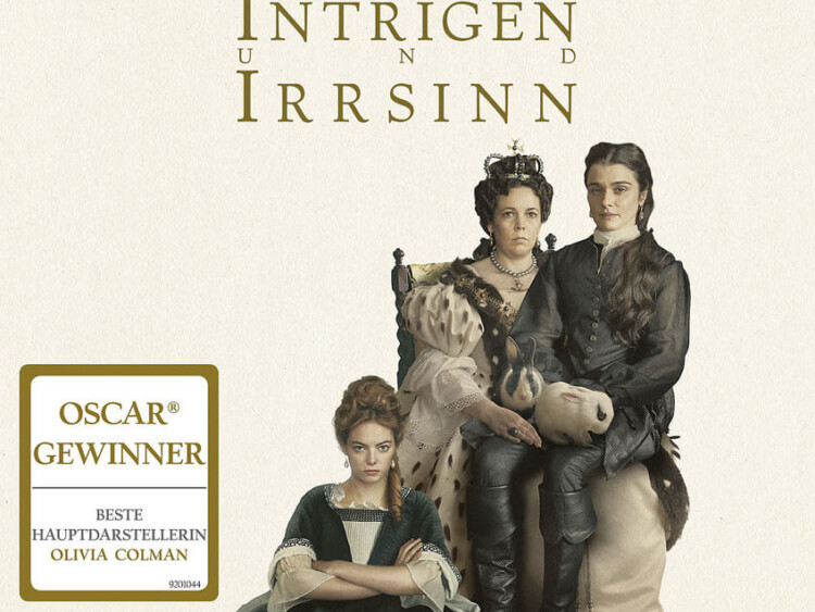 DVD-Cover: The Favourite Intrigen und Irrsinn
