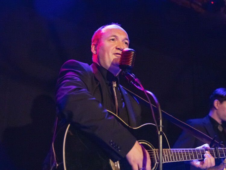 The LineWalkers Trio Auftrit im Bahnhof Bad Salzuflen 2019