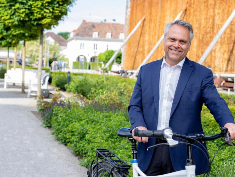 Bürgermeisterkandidat und amtierender Bürgermeister Dr. Roland Thomas