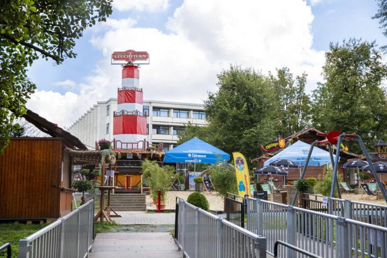 Foto von der Eröffnung des Hortus Vitalis 2020