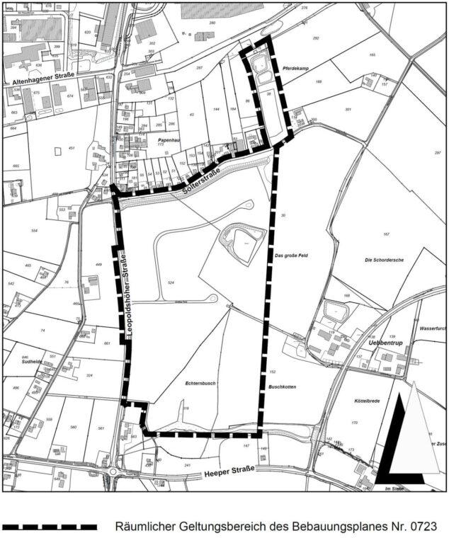 Ein Stadtplan von Lockhausen.
