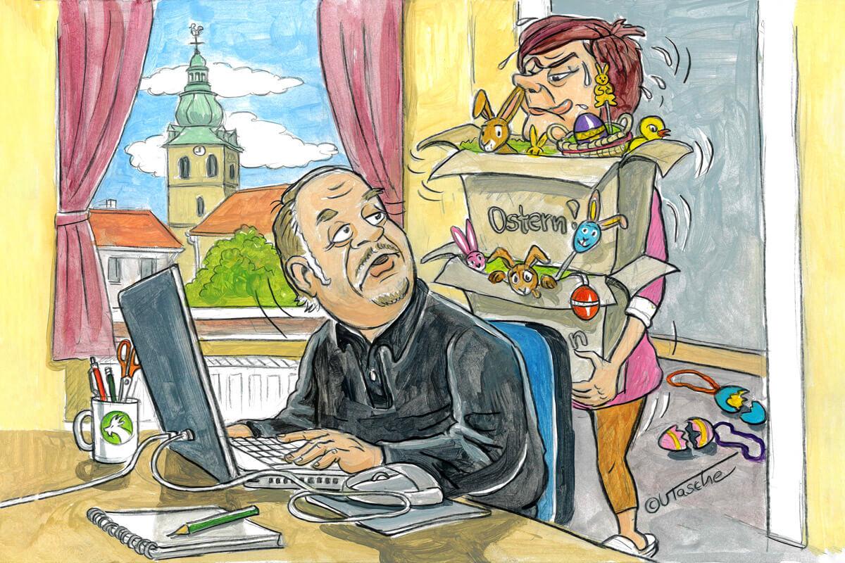 Illustration zu Voehls Welt: Vom Unsinn des Sinns