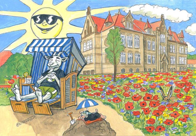 Illustration zur Kolumne Voehls Welt, Ausgabe 146