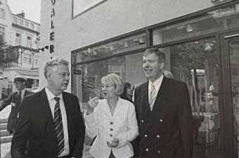 Wolfgang Honsdorf sowie Dagmar und Peter Essmann 2008.