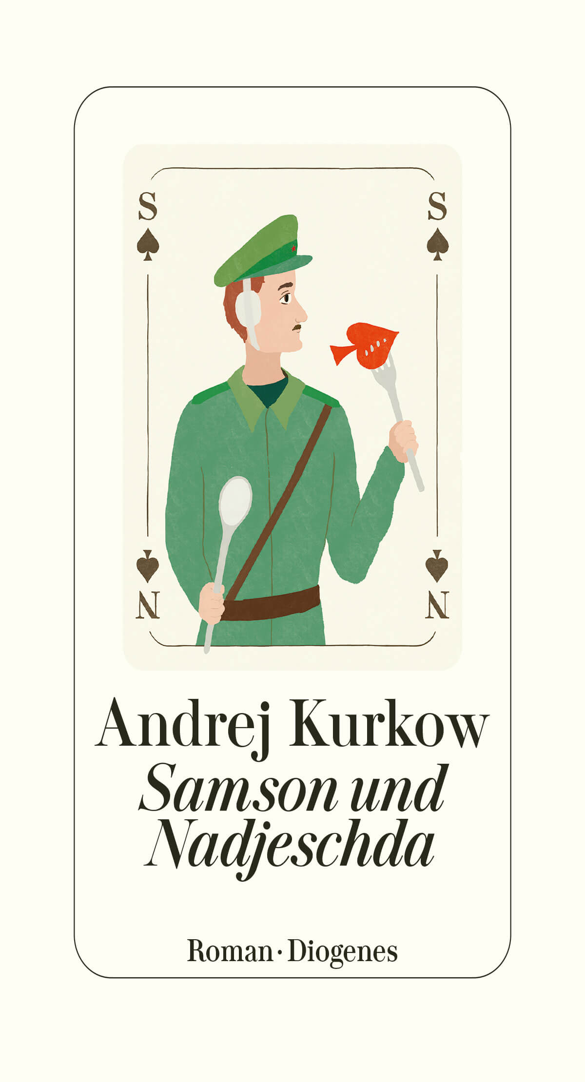 Cover des Buchs Samson und Nadjeschda von Andrej Kurkow