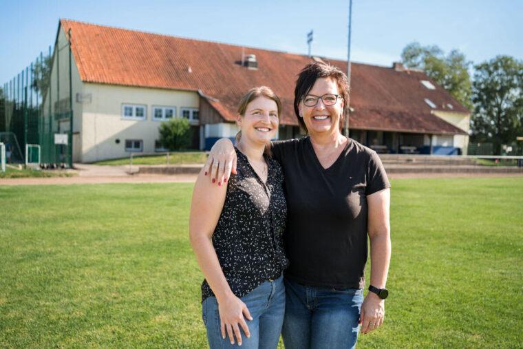 Aufnahme von Gill Chiaradonna und Silke Kroos