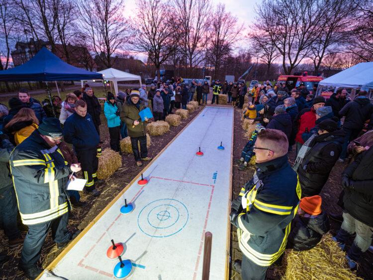 Eisstockschießen in Retzen